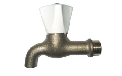 Канела спирателна месинг 1/2“ АБС ръкохватка